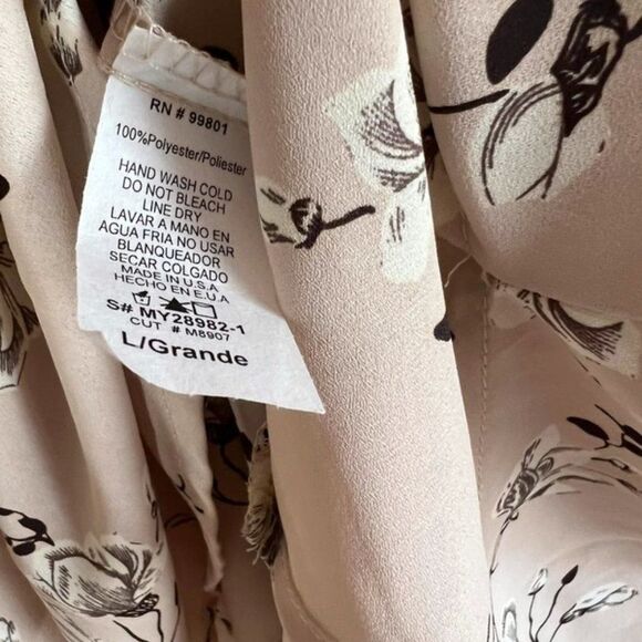 Carol Christian large off the shoulder beige top - Picture 6 of 6